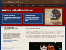 Tablet Screenshot of bign2football.com